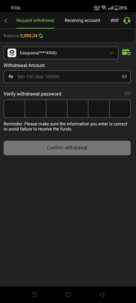 Y999 Withdraw image